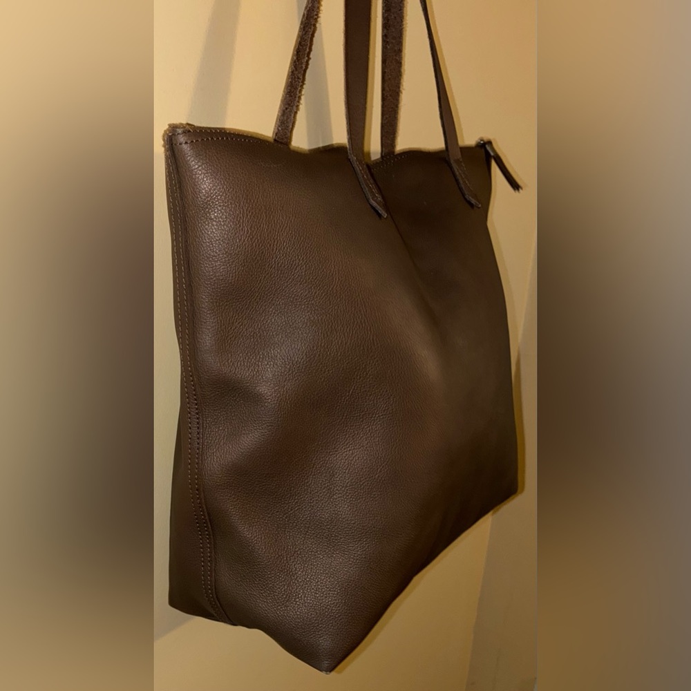 Madewell The Transport Satchel with Pockets in Castle  Rock - Picture 6 of 12